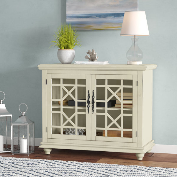 White With Glass Doors Wayfair